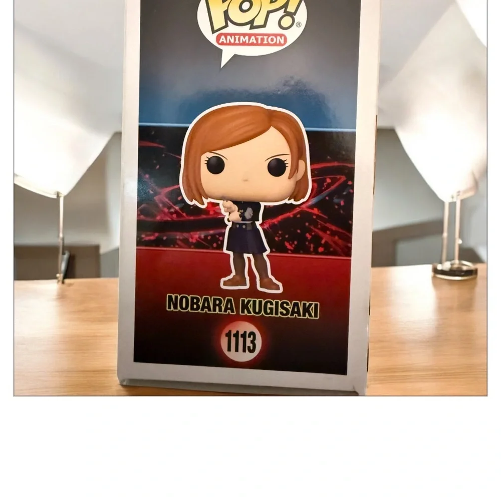 Funko Pop Animation Figure with Brown Hair and Blue Outfit 1113​ - Picture 3 of 6